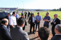 Governador carlos Massa Ratinho Junior durante encontro com o diretor - geral brasileiro da Itaipu Binacional, general Joaquin Silva e Luna  -  Foz do Iguaçu, 12/06/2019  -  Foto: Rodrigo Félix Leal/ANPr