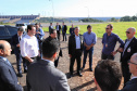 Governador carlos Massa Ratinho Junior durante encontro com o diretor - geral brasileiro da Itaipu Binacional, general Joaquin Silva e Luna  -  Foz do Iguaçu, 12/06/2019  -  Foto: Rodrigo Félix Leal/ANPr