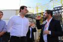 Governador carlos Massa Ratinho Junior durante encontro com o diretor - geral brasileiro da Itaipu Binacional, general Joaquin Silva e Luna  -  Foz do Iguaçu, 12/06/2019  -  Foto: Rodrigo Félix Leal/ANPr