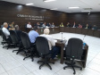 A nova captação de água no Rio São José em Cascavel foi tema de audiência pública na tarde de quinta-feira (13), na Câmara de Vereadores, com a participação do gerente geral da Sanepar, Renato Mayer Bueno. O evento foi proposto pelas comissões de Direito do Consumidor (CDC) e de Meio Ambiente (CMA) da Câmara.  -  Cascavel, 13/06/2019  -  Foto: Divulgação Sanepar