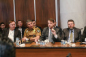 Governador Carlos Massa Ratinho Junior coordena reunião com a equipe de governo.  -  Curitiba, 25/06/2019  -  Foto: Valdelino Alves Pontes