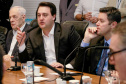 Governador Carlos Massa Ratinho Junior coordena reunião com a equipe de governo.  -  Curitiba, 25/06/2019  -  Foto: Valdelino Alves Pontes