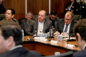 Governador Carlos Massa Ratinho Junior coordena reunião com a equipe de governo.  -  Curitiba, 25/06/2019  -  Foto: Valdelino Alves Pontes