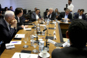 Governador Carlos Massa Ratinho Junior coordena reunião com a equipe de governo.  -  Curitiba, 25/06/2019  -  Foto: Jaelson Lucas/ANPr