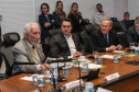 O governador Carlos Massa Ratinho Junior recebe  a  diretoria da Ocepar - Organização das Cooperativas do Estado do Paraná para celebrar o Dia Internacional do Cooperativismo. Curitiba, 02/07/2019 -  Foto: Geraldo Bubniak/ANPr