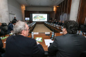 O governador Carlos Massa Ratinho Junior recebe  a  diretoria da Ocepar - Organização das Cooperativas do Estado do Paraná para celebrar o Dia Internacional do Cooperativismo. Curitiba, 02/07/2019 -  Foto: Geraldo Bubniak/ANPr