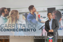 O bairro Uberaba, em Curitiba, será o primeiro do Paraná a receber o projeto Carretas do Conhecimento, idealizado pelo Governo do Paraná, através da Secretaria da Justiça, Família e Trabalho, em parceria com a Volkswagen e o Senai-PR