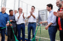 O governador Carlos Massa Ratinho Junior e o prefeito Miguel Amaral inauguraram mais uma unidade do projeto Meu Campinho