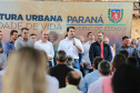 Investimentos do Governo do Estado reforçam o apoio à produção agrícola em Ivaiporã, no Vale do Ivaí (Norte do Paraná). Nesta quinta-feira (26) o governador Carlos Massa Ratinho Junior inaugurou obra de pavimentação de estrada rural e fez a entrega de equipamentos para agricultura, beneficiando 1.350 famílias. O volume de recursos chega a R$ 1,1 milhão.  Ivaiporã, 26/07/2019 -Foto: Geraldo Bubniak/ANPr