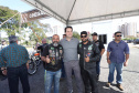 O governador Carlos Massa Ratinho Junior participou e deu as boas-vindas aos motoqueiros, presentes na benção em comemoração ao seu dia. Curitiba, 17-07-19.Foto: Arnaldo Alves / ANPr.