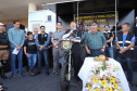 O governador Carlos Massa Ratinho Junior participou e deu as boas-vindas aos motoqueiros, presentes na benção em comemoração ao seu dia. Curitiba, 17-07-19.Foto: Arnaldo Alves / ANPr.