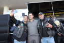 O governador Carlos Massa Ratinho Junior participou e deu as boas-vindas aos motoqueiros, presentes na benção em comemoração ao seu dia. Curitiba, 17-07-19.Foto: Arnaldo Alves / ANPr.