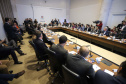 Governador Carlos Massa Ratinho Junior, participa da reunião com seu secretários.Curitiba, 30-07-19.Foto: Arnaldo Alves / ANPr.