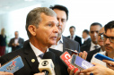 O governador Carlos Massa Ratinho Junior e o diretor-presidente da Itaipu, general Joaquim Silva e Luna, assinaram nesta quinta-feira (01), convênio para dar início à construção da segunda ponte ligando o Brasil ao Paraguai, em Foz do Iguaçu.