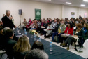 Cerca de 300 pessoas estão reunidas desde esta segunda-feira (05) em Curitiba na V Conferência Estadual de Segurança Alimentar e Nutricional. O evento, com o tema Comida no Campo e na Cidade: o que Temos e o que Queremos?, tem como proposta ampliar e fortalecer os compromissos para a promoção da soberania alimentar e do direito humano à alimentação adequada. Foto: Divulgação/SEAB