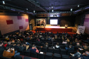 Abertura da primeira audiência pública do Plano Plurianual 2020-2023. O encontro acontece no auditório do Museu Oscar Niemeyer, em Curitiba.  Curitiba, 21/08/2019 -Foto: Geraldo Bubniak/AEN