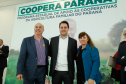 O governador Carlos Massa Ratinho Junior lançou nesta terça-feira (3), no Palácio Iguaçu, o Programa de Apoio ao Cooperativismo da Agricultura Familiar no Paraná - Coopera Paraná