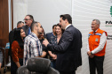 O Governador Carlos Massa Ratinho Júnior, durante reunião com a equipe de governo. 09/09/2019 - Foto: Geraldo Bubniak/AEN