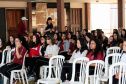 Estudantes de diversas escolas estaduais do Paraná participaram de preparações presenciais para o desafio Change the Game, projeto de programação do Google Play apoiado pela Secretaria de Estado da Educação e do Esporte e exclusivo para garotas. Foto: Divulgação/SEED