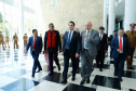 Governador Carlos Massa Ratinho Junior recebe os Ministros da Cultura do BRICS. 