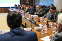 O governador Carlos Massa Ratinho Junior participa nesta terça-feira (15) da reunião com a equipe de governo.  15/10/2019 - Foto: Geraldo Bubniak/AEN