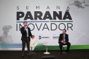 Semana Paraná Inovador. Na foto, Henrique Domakoski e James Martins.15/10/2019 - Foto: Ari Dias/AEN