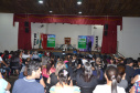 Nota Paraná premia vencedores durante Seminário de Educação Fiscal. Foto: Divulgação/SESA