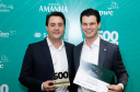 O governador Carlos Massa Ratinho Junior participa do evento de premiação das 500 maiores empresas do Sul. 