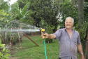 Sanepar instala água tratada na comunidade ruaral Alto do Divino, 11km da sede do município de Campo Morão. N/F: Noel Crispim.Campo Mourão, 08-11-19.Foto: Arnaldo Alves / AEN.