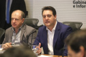 O governador Carlos Massa Ratinho Junior participa da reunião do secretariado.
Curitiba, 21-01-20.
Foto: Arnaldo Alves / AEN.


