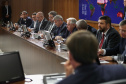 Romulo Marinho Soares participou quarta-feira (05) da reunião do Conselho Nacional dos Secretários de Estado da Justiça da Cidadania, Direitos Humanos e Administração Penitenciária (Consej), em Brasília.
Foto: Marcos Corrêa/PR