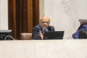 Em audiência pública, o secretário estadual da Fazenda, Renê de Oliveira Garcia Junior, apresenta nesta terça-feira (18),  no Plenário da Assembleia Legislativa, os dados relativos ao cumprimento das metas fiscais do 3º (terceiro) quadrimestre de 2019.  18/02/2020  -  Foto: Geraldo Bubniak/AEN