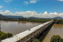 Ponte José Richa em União da Vitória.Foto Gilson Abreu/AEN