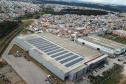 Copel implanta usina solar fotovoltaica em siderúrgica de Curitiba . Foto: Copel