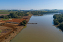 A Copel iniciou as obras da ponte que fará a ligação rodoviária entre os municípios de Verê e São João, no Sudoeste do Paraná, atendendo a um compromisso firmado com a comunidade local durante as audiências públicas para construção da Pequena Central Hidrelétrica (PCH) Bela Vista.  
Foto: Copel