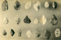 
Artefatos líticos do Monte Brandberg. Fotografia de autoria desconhecida. Coleção Reinhard Maack. Foto: Acervo Museu Paranaense.
