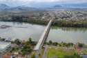 Nova ponte viabiliza importante eixo de crescimento de União da Vitória. Foto: José Fernando Ogura/AEN