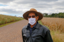 CHOPINZINHO - O agricultor Osvaldo de Moraes mora há 68 anos na região cortada pela via.