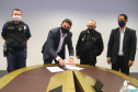 Mandirituba, Colombo e Quatro Barras firmam Termo de Cooperação com Secretaria da Segurança. Foto:SESP