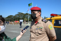 O Governador Carlos Massa Ratinho Junior entrega nesta segunda-feira (10/08), a reforma, melhorias e ampliacao da Academia Policial Militar do Guatupê - bloco 3 e novas  viaturas.  Curitiba, 10/08/2020 - Foto: Geraldo Bubniak/AEN