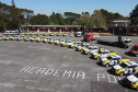 O Governador Carlos Massa Ratinho Junior entrega nesta segunda-feira (10/08), a reforma, melhorias e ampliacao da Academia Policial Militar do Guatupê - bloco 3 e novas  viaturas.  Curitiba, 10/08/2020 - Foto: Geraldo Bubniak/AEN