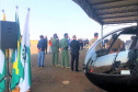 Para intensificar a segurança nas fronteiras, Polícia Civil inaugura base aérea no oeste do Paraná. Foto:SESP