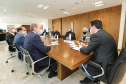 O Governador Carlos Massa Ratinho Junior assina, nesta quarta-feira (23), protocolo de investimentos com a cooperativa paranaense C.Vale representada pelo presidente Alfredo Lang.   Curitiba, 23/09/2020. Foto: Geraldo Bubniak/AEN