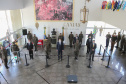 O Governador Carlos Massa Ratinho Junior recebe, nesta quinta-feira (24),  a medalha Exercito Brasileiro no Forte do Pinheirinho.  Curitiba, 24/09/2020. Foto: Geraldo Bubniak/AEN