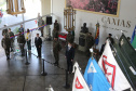 O Governador Carlos Massa Ratinho Junior recebe, nesta quinta-feira (24),  a medalha Exercito Brasileiro no Forte do Pinheirinho.  Curitiba, 24/09/2020. Foto: Geraldo Bubniak/AEN