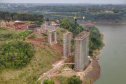 As obras da Ponte da Integração, em Foz do Iguaçu, no Oeste do Estado, atingiram 34% no final de setembro. O projeto é uma parceria entre a usina, o Governo do Estado e o governo federal. A gestão da obra é feita pela Secretaria da Infraestrutura e Logística do Paraná