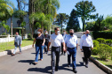 O governador Carlos Massa Ratinho Junior e o secretário de Estado da Saúde, Beto Preto, visitaram nesta quarta-feira (25) o Hospital de Dermatologia Sanitária do Paraná (HDSPR), em Piraquara. 