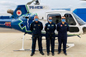 Serviço aeromédico de Maringá completa quatro anos. Foto:SESA