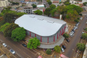 Ginásio de Esportes Walter Marcon, no Centro de São Miguel do Iguaçu, na região Oeste do Paraná. - Foto: José Fernando Ogura/AEN