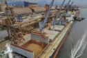 Comércio pelos portos do Paraná tem saldo positivo de US$ 6,52 bilhões. -  Foto: Claudio Neves/Portos do Paraná 